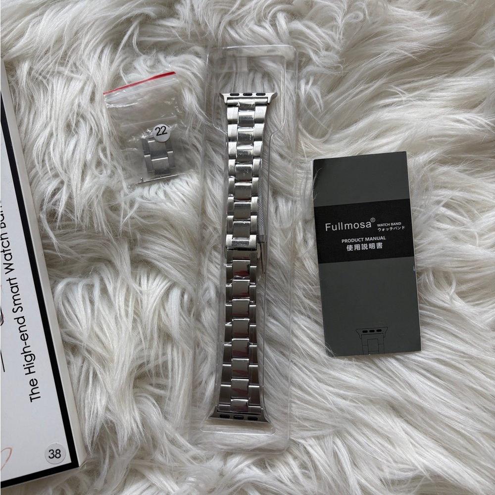 Fullmosa Stainless steel smart watch band